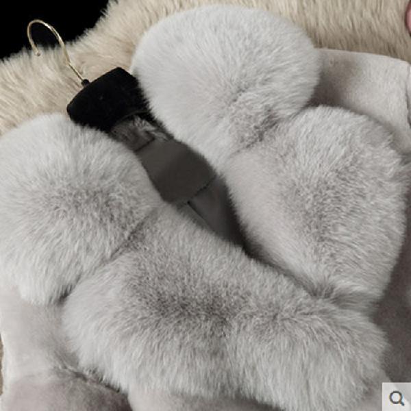 Winter Warm Artificial Faux Fur Coat Long Coat Luxury Coats Plus Size Women Warm Collar Women's Winter Jacket