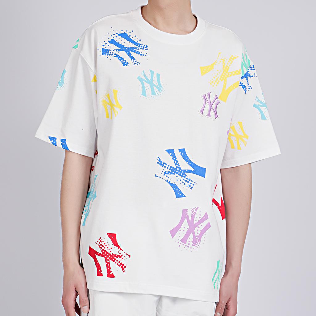 New MLB T Shirts Unisex White 31TSMY131-50W