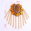 Tassel Link Chain Epaulet Decorative Uniform Decor Stylish Rivet for Party