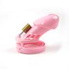 Xingwan New Men's Short Soft Silicone Chastity Lock Plastic Birdcage Abstinence Chastity Device Adult Model XW3003 Packaging 1