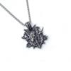 European and American Pirate Double Ax Titanium Steel Pendant New Viking Odin Mount Crow Necklace Pendant