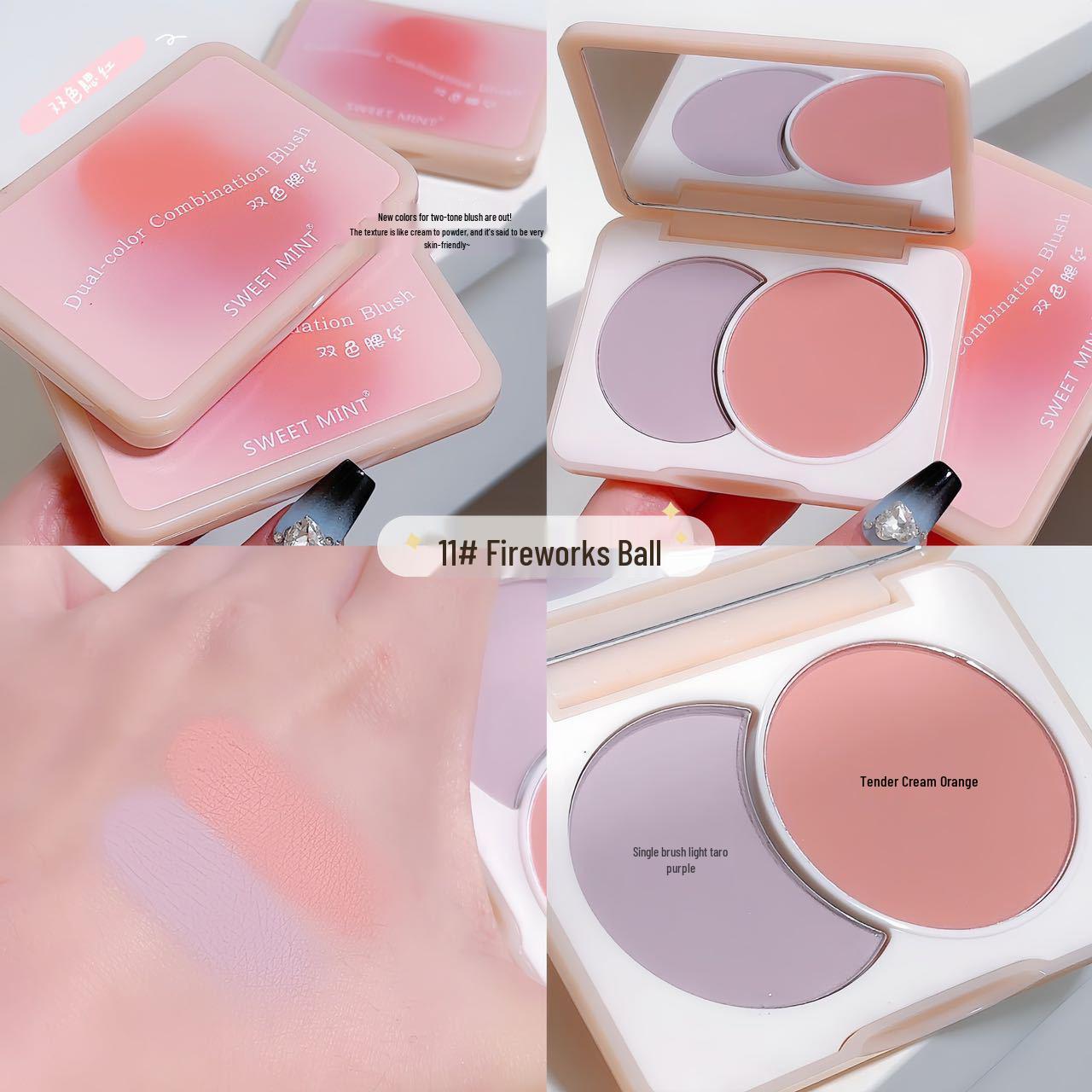 

Sweet Mint Two-Tone Blush & Contour Matte Nude Makeup Set