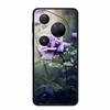 For Huawei Pura 80 Ultra 5G Case Wolf Tiger Lion Cat Black Silicone Soft Phone Case For Huawei Pura80 Ultra Back Cover Case Para