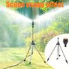 2Pcs/Set Height Adjustable 360° Auto Rotating Sprinkler with Telescopic Tripod, Large Coverage for Garden Lawn Farm Irrigation