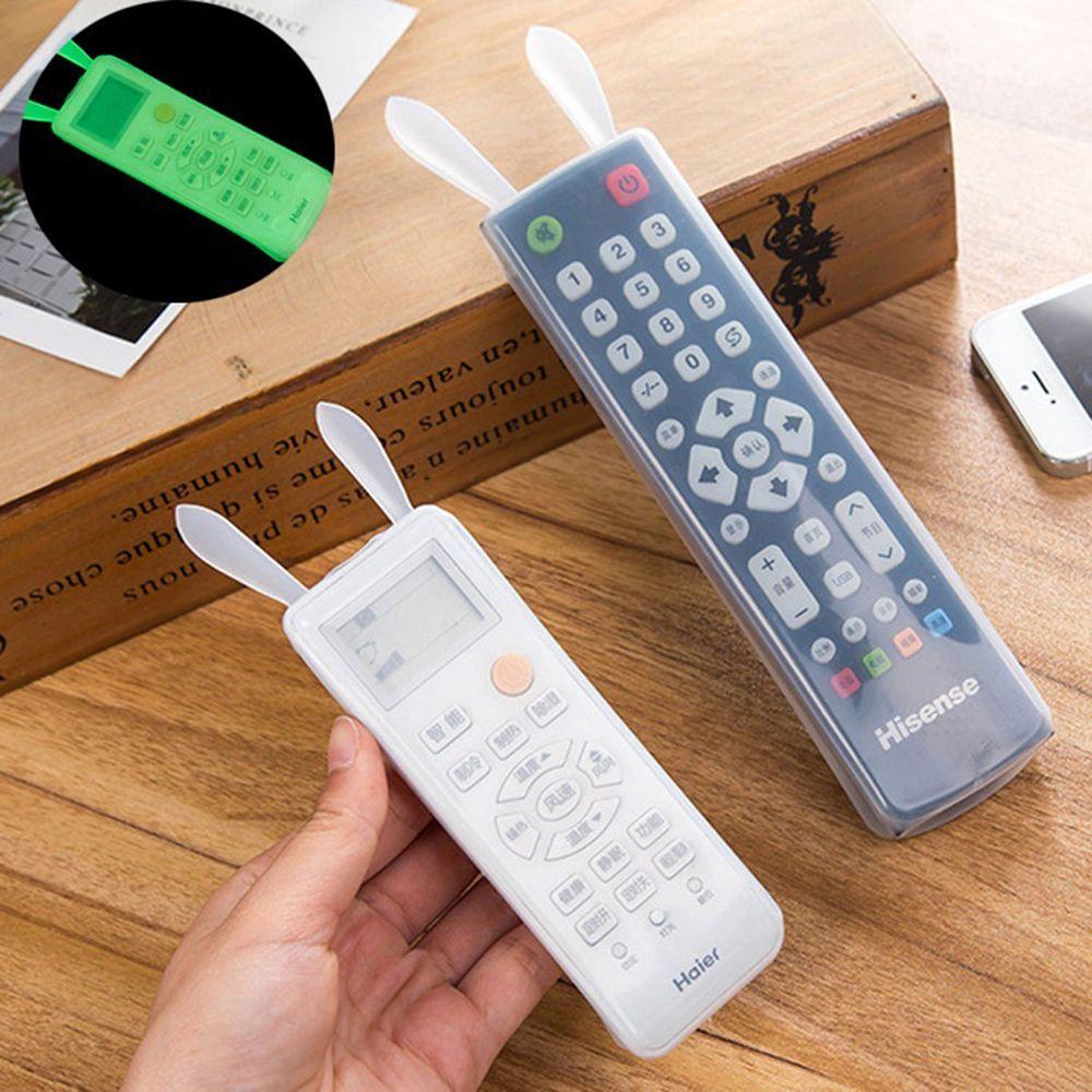 Waterproof Remote Air Condition Control Fluorescence Dust Rabbit Control Cover Protective Silicone
