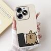 Luxus Modische Rückabdeckung Für Tecno Spark GO 2024 BG6 Hülle Weiches Silikon SparkGO 2024 Handyhülle Hase Katze Blume Panda Funda