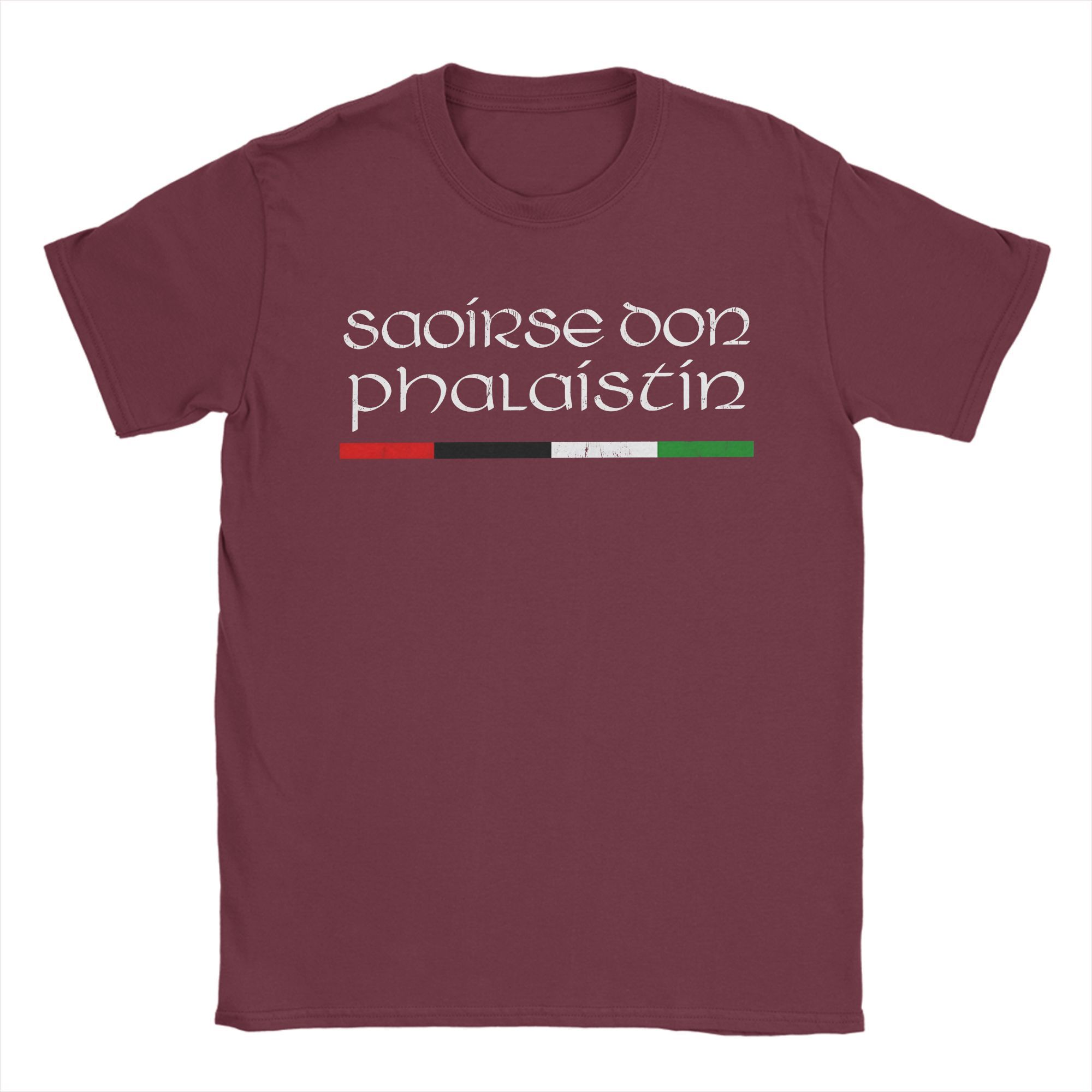 

Oversized T Shirt Saoirse Don Phalaistin Palestine 100% Cotton T Shirts Tee Shirt for Men Summer Casual Short Sleeve Clothes M