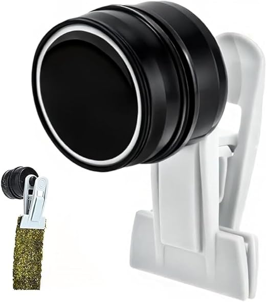 Magnetic Seaweed Feeder: Aircraft-Grade Aluminum High Capacity for Travel Aquarium Feeding Clip - Tool-Free Magnetic