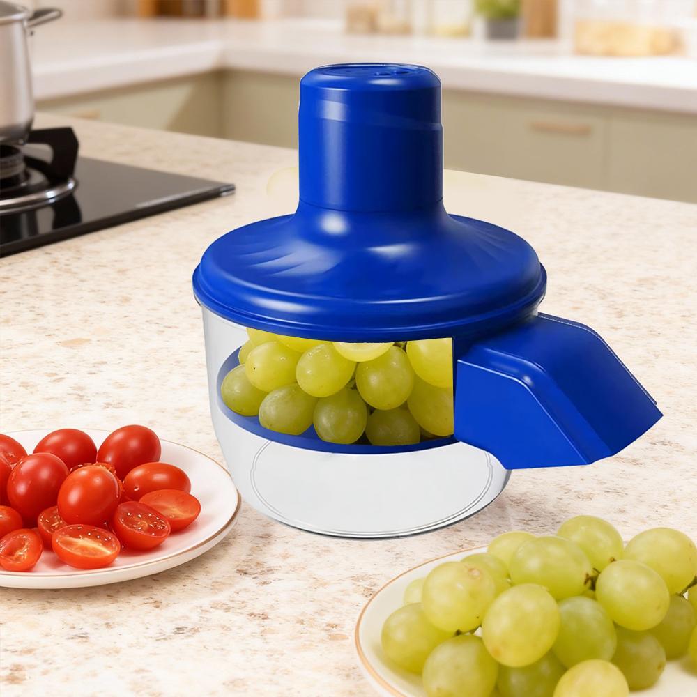 Automatische elektrische Traubenschälmaschine - Freihändiger Schalenentferner für Beeren, Früchte, Fruchtvorbereitungswerkzeug, Müheloses Schälen