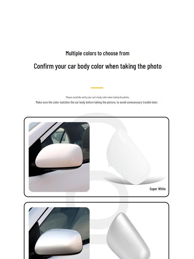 2007-2013 Corolla Rearview Mirror Shell & Turn Signal Cover