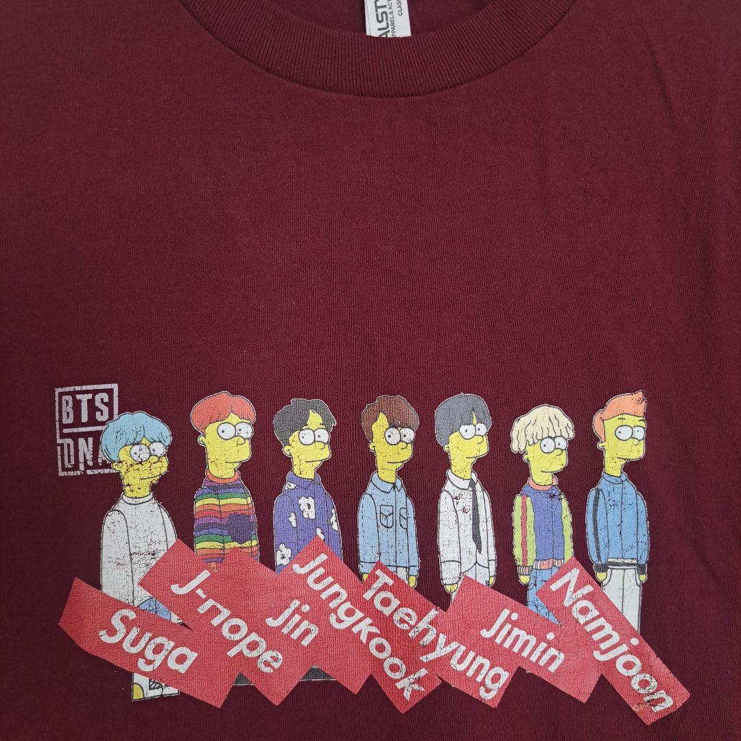 

[Б/У] Футболка ALSTYLE с коллаборацией BTS и Симпсонов