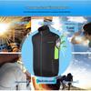 Men's Outdoor Cooling Vest with Fan for Heatstroke Prevention and Labor Protection - Ideal for Construction and Welding