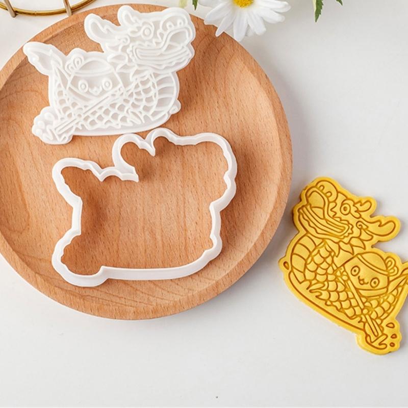 Beautiful Pattern Biscuit Crafting Embosser Funny Dessert Molds Celebration Cookie Stamp Alternative Shape Biscuit Molds