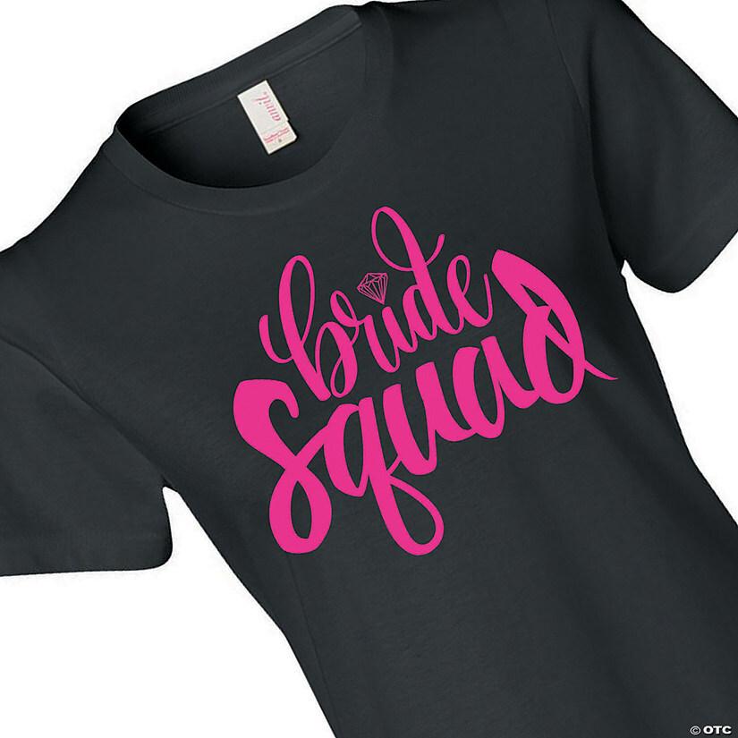 

Bride Squad T shirt Tee Wedding party Groom Team Bride Pink 3XL