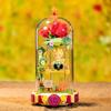 MOC Pantasy Starlight Lamp Rose Swing Wishing Mailbox Starry Gate Building Blocks Brick Puzzle Toys for Children Kids Boys Gift