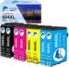 Compatible Cartridge - GoToners - 604XL - Multi-colors - 8 Pieces - High Quality