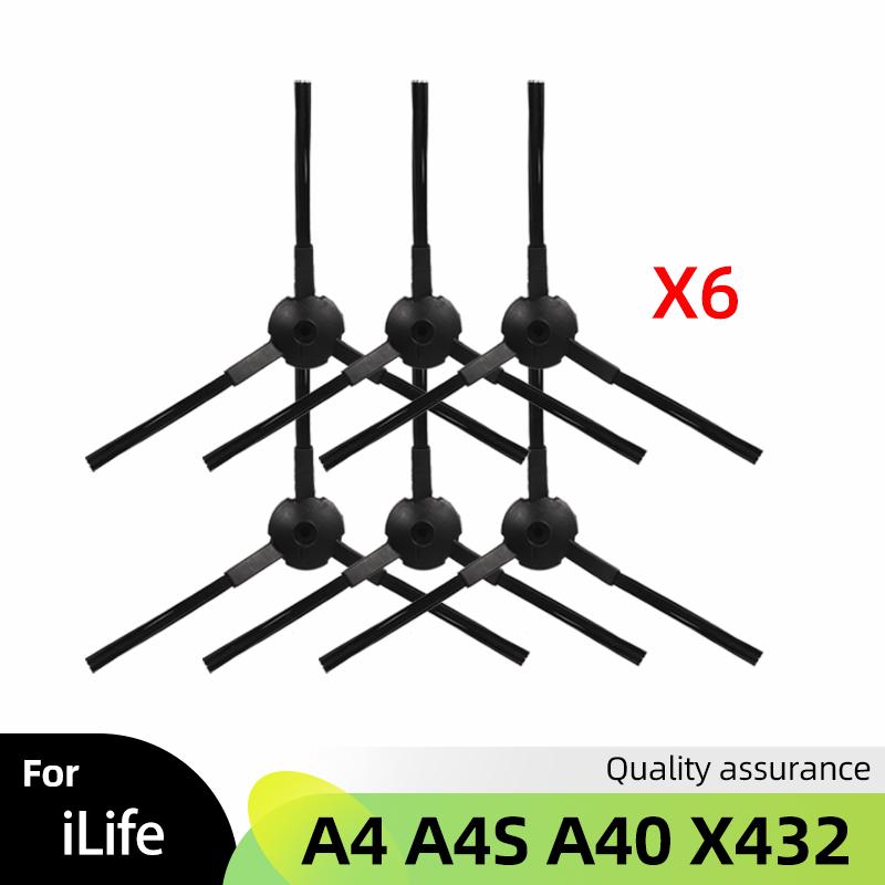 For Chuwi iLife A4 A4S A40 Polaris PVCR 0726 0826 0926 Side Main Brush Cover Hepa Filter Strainer Mop Spare Accessories