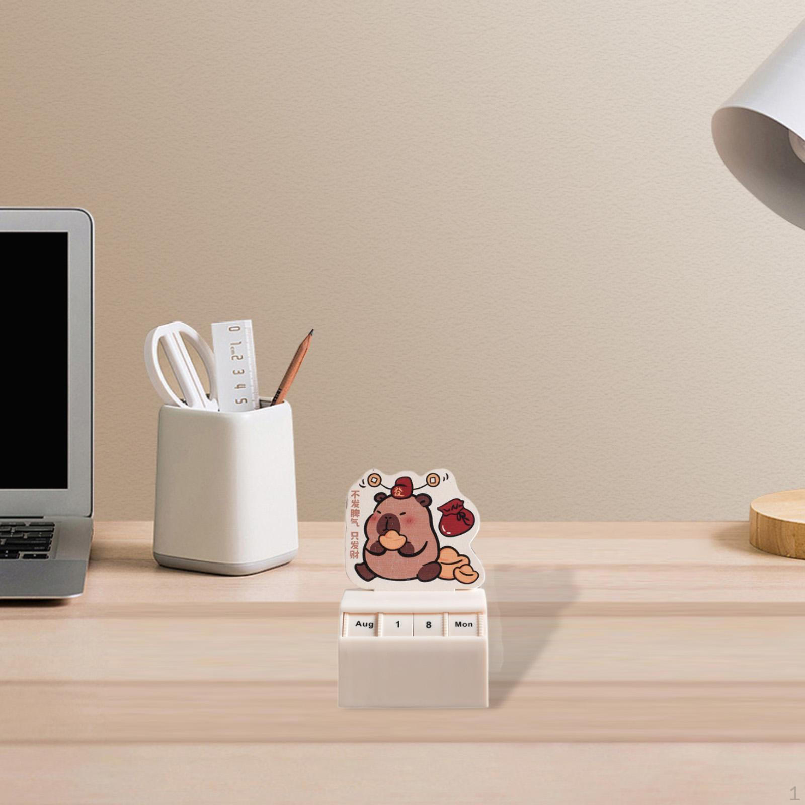 

Календарь с темой Капибара для декора школы и офиса Yuanbao Capybara