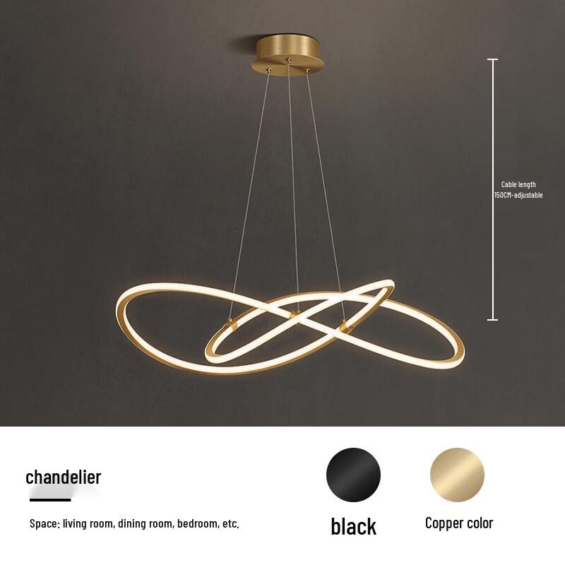 Minimalist Modern Living Room Chandelier