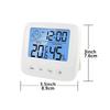 2026 New LCD digital indoor temperature hygrometer Backlight indoor electronic hygrometer thermometer weather station