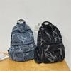 Denim Backpack Travel Lightweight Backpack
