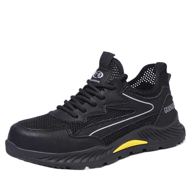 

Обувь для страхования труда, защитная обувь, противоударная, дезодорирующая и дышащая, с защитой от мух 46