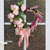 Beautiful Wreath Love Garland Bow Wreath Valentine\'s Day