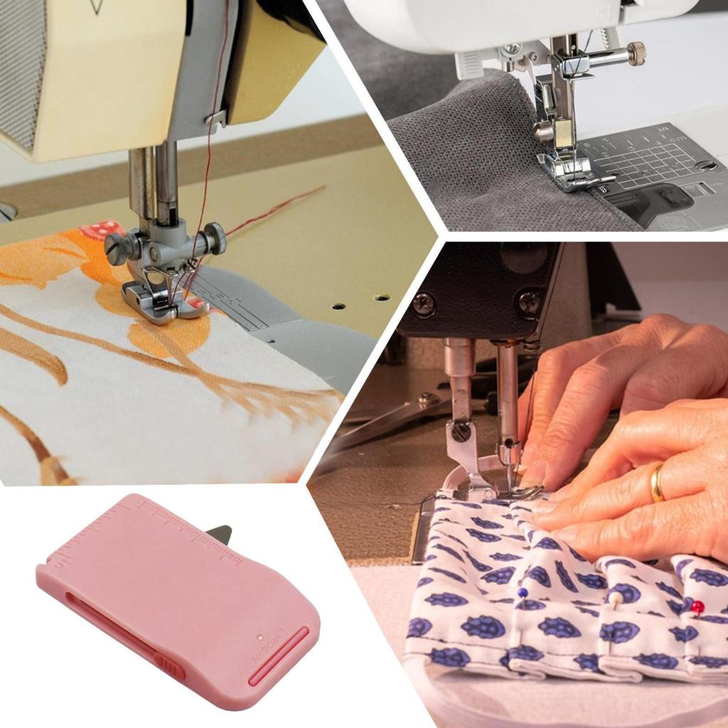 Magnetic Sewing Machine Guide Hemmer Guide With Scale Multifunctional Sewing Supplies For Beginners Professional Garment Makers