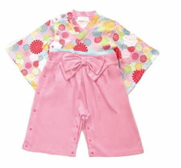 

Нарядная одежда для малышей, хризантема, размер 70, мода, одежда, стильный, мероприятия, Аэнак, узор, с открытыми пальцами, хакама для девочек, ромпер, 715004, розовый, розовый