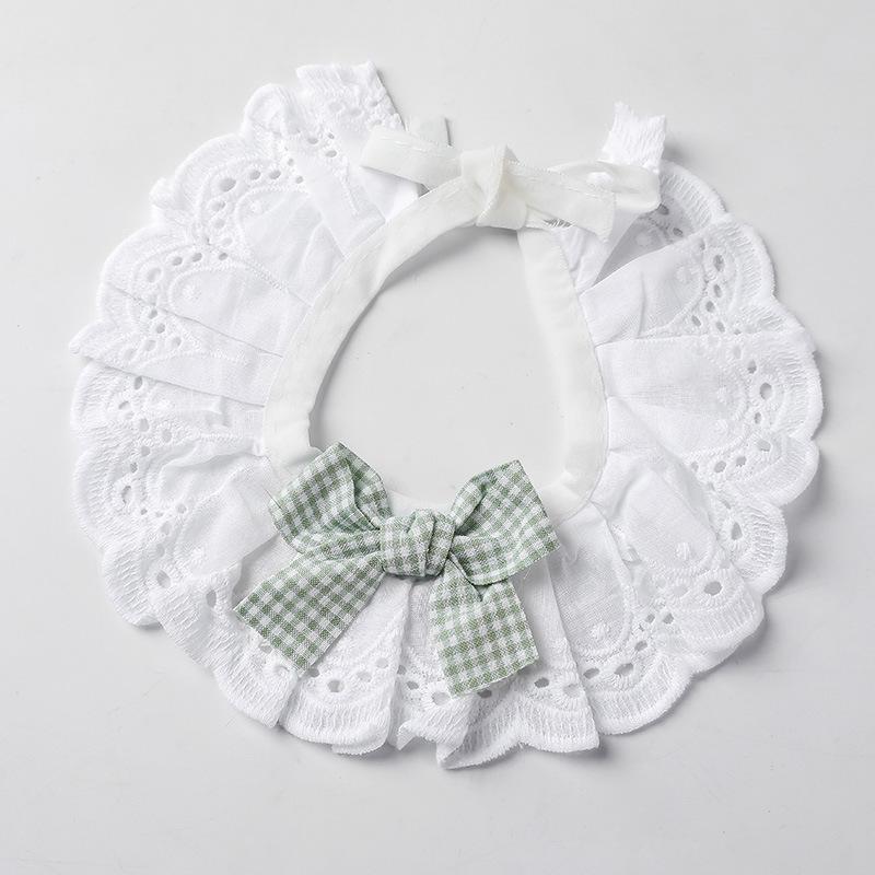 Large, Medium and Small Dog Dog Saliva Towel Cat Scarf Pet Jewelry Pet Scarf Necklace Collar Bell Dog Bow Tie
