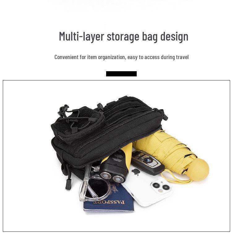 Portable Medical First Aid Waist and Sling Bag for Outdoor and Travel