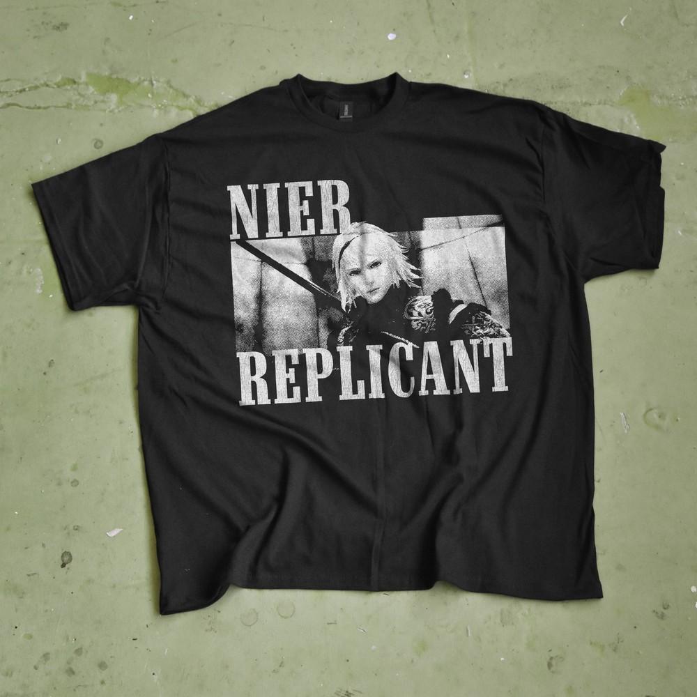 Nier Replicant TShirt  Grimoire Weiss Graphic Tee Yoko Taro Aesthetic Unisex T-Shirt S
