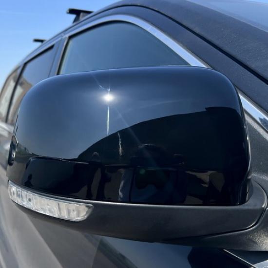 Gloss Black Rearview Mirror Cover Cap Left & Right For Grand Cherokee 2011-