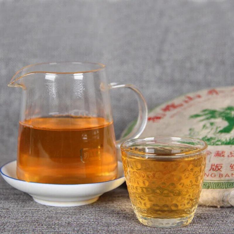 Premium Pu'er Tea 357g Yunnan Nannuoshan Arbor Qiziyuan Tea Aged Raw Tea Cake