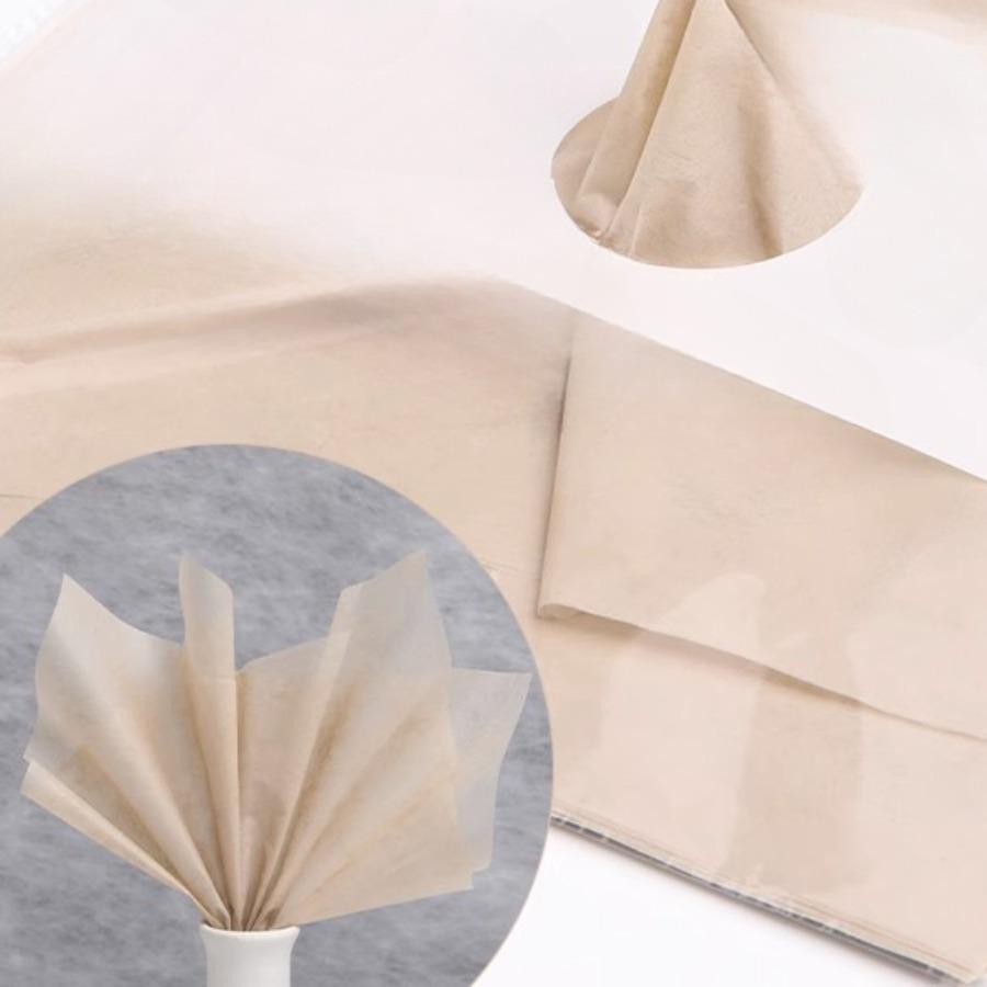 50 Stück/Set Milchbaumwolle Bündel Geschenkpapier Neues Blumenextraktion Milchbaumwollpapier Florales Auskleidungsmaterial Papier