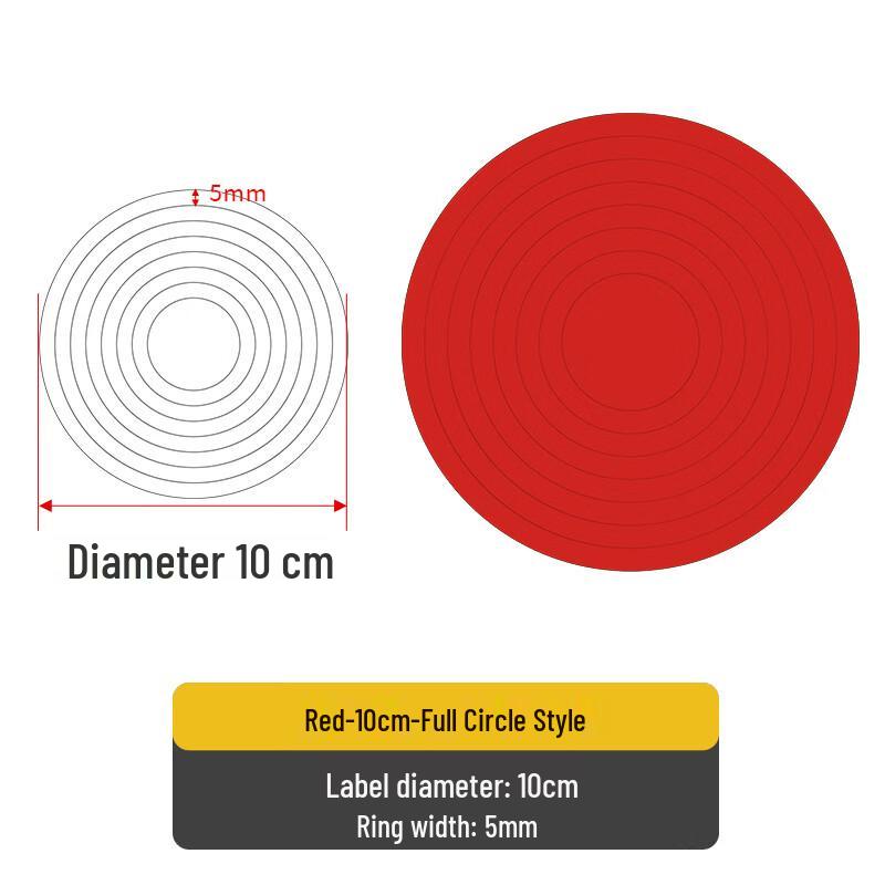 DAXTE Reflective Waterproof Instrument Label