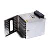 360W 8 Layers Commercial Professional Fruit Food Dryer Stainless Steel Food Fruit Vegetable Pet Meat Air Dryer 30x35.5x30cm