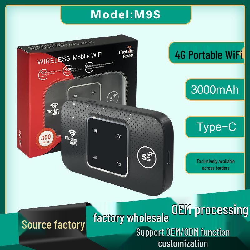 4G Portable Pocket WiFi Router with SIM Card Slot for Europe and Russia Use