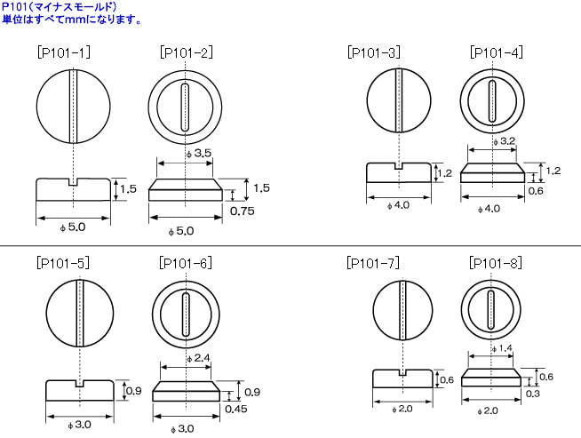 Kotobukiya Modeling Support Goods Plaunit P101 Minus Mold Plastic Model M.S.G Non-Scale