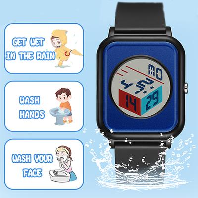 UTHAI CE134 Student's Simple Electronic Watch Innovation Leisure Fashion Nightlight Waterproof Multifunctional Boys Girls' Watch