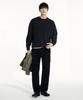 SIECLE Loose Corduroy Pants (Black)