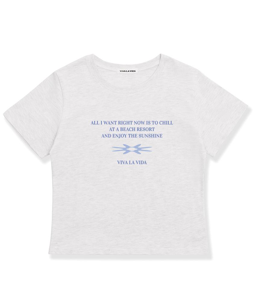 Bibalabida Holi Crop Short Sleeve T-Shirt