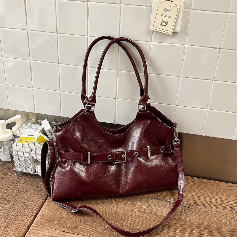 Underarm Commuter Bag - Simple Hand-held Tote Bag - Large Capacity Single-shoulder Crossbody Bag