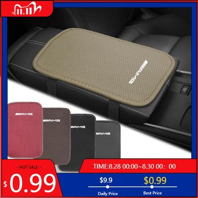 GLC GLB Ochraniacz Podłokietnika Samochodowego Podkładka Pokrowiec na Poduszkę Konsoli Środkowej Dla Mercedes Benz AMG W203 W206 W220 W205 W211 W212 W201 W2