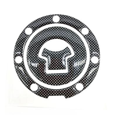Universal 1Pcs Motorrad Carbon Fuel Gas Öl Kappe Tank Pad Tankpad Schutz Aufkleber Für Honda