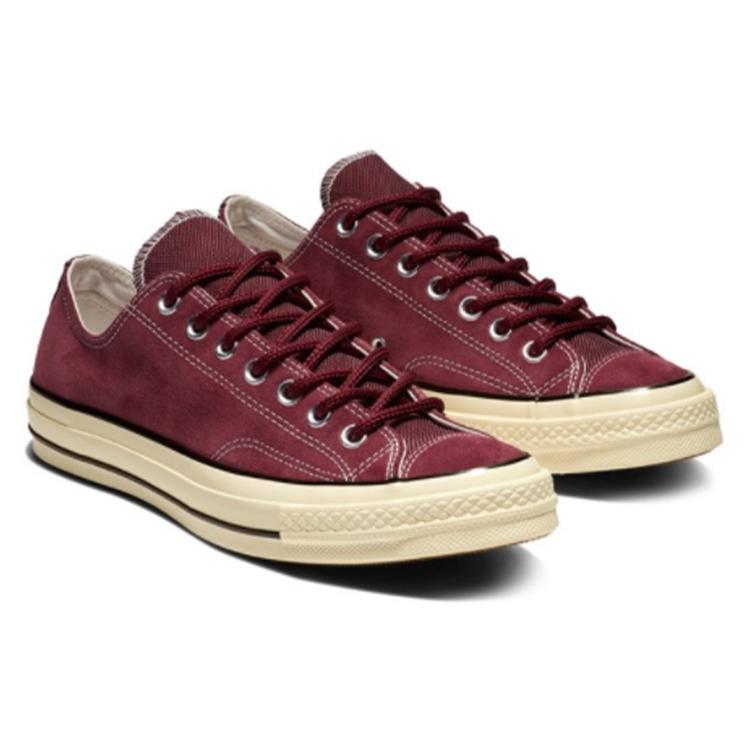 Converse 1970s Low top Canvas Shoes Unisex Burgundy 162375c