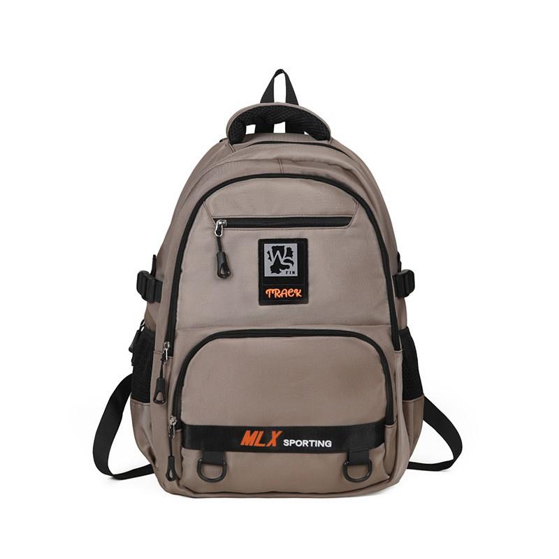 Lightweight Nylon School Backpack Teens - Minimalist Design Breathable Ergonomic Shoulder Straps Durable Travel Bag