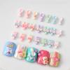 50 Pcs Cute Cartoon Tableware Nail Charms 3D Resin Shovel Fork Spoon Nail Art Accessories For Diy Crafts