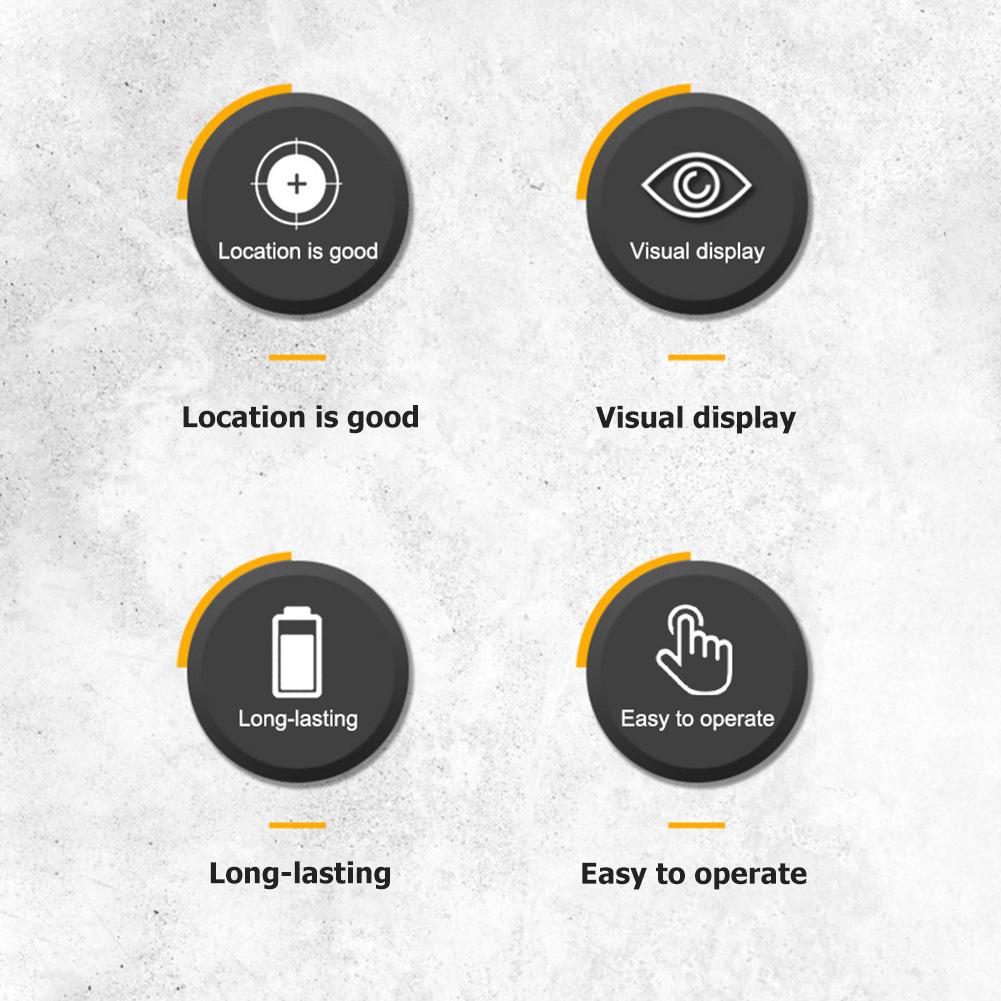 Handheld Depth Metal Detector LCD Digital Display Portable Wood Pipe Finder Precise Positioning Equipment for Home Ceiling Floor