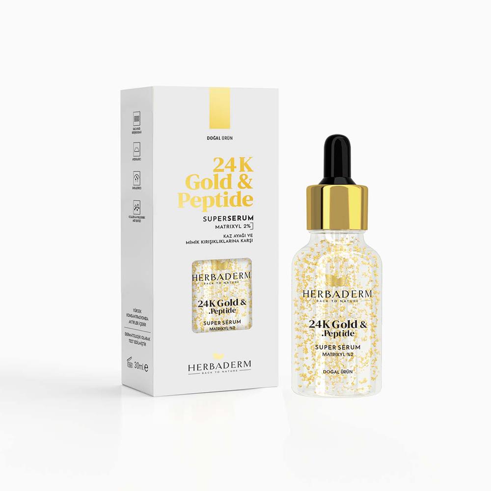 

Herbaderm Superserum 24K Gold против морщин 30 мл